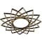 Ekena Millwork Eleanor Architectural Grade PVC Pierced Ceiling Medallion, Antiqued Brass, 28"OD x 10 3/4"ID x 3/4"P CMPP28EAABS - alternate 4